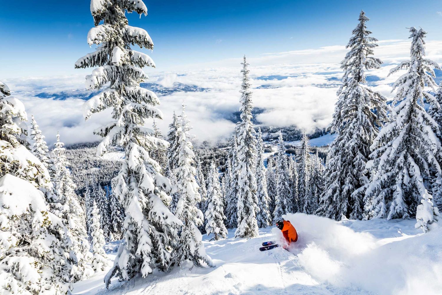 skiing in Canada