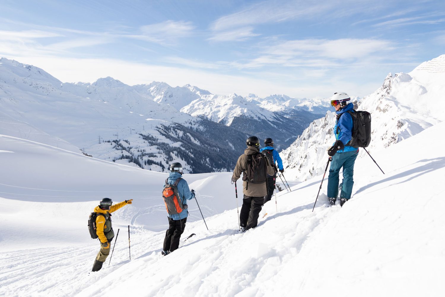 Snoworks ski course group