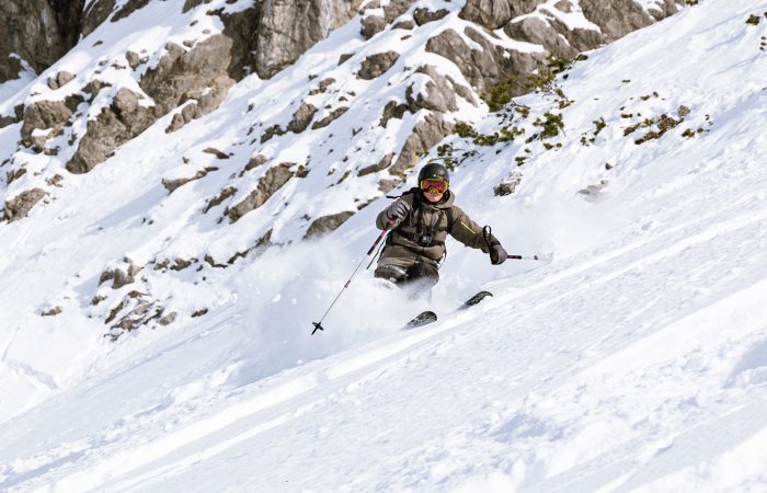 backcountry skier