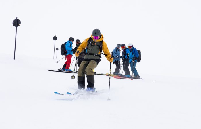 ski course group