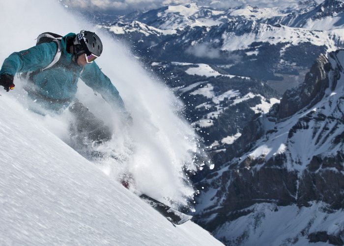 freeride skier