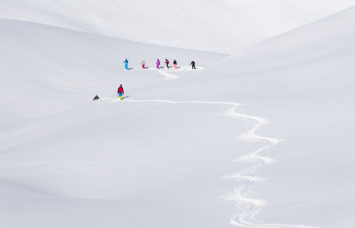 All-terrain ski group