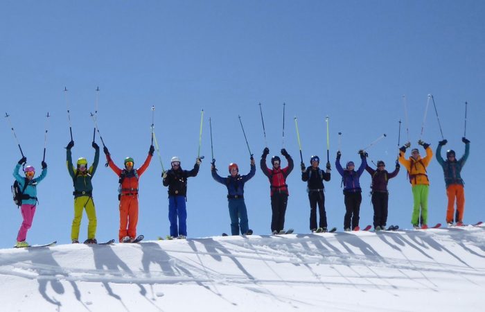 Snoworks ski course group