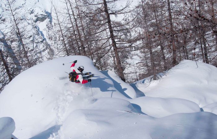 freeride skier