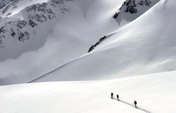 Off-piste skiing Meribel